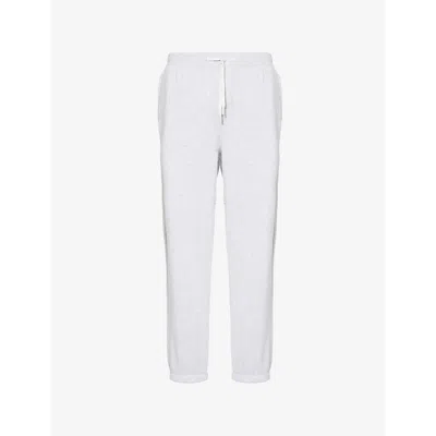 LULULEMON MENS HEATHER CORE ULT L-GREY STEADY STATE RELAXED-FIT COTTON-BLEND JOGGING BOTTOMS XL