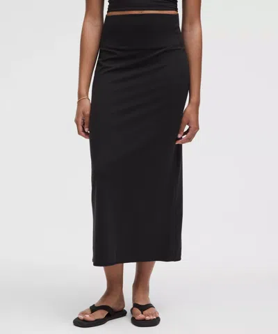 LULULEMON NULU SLIM-FIT HIGH-RISE MAXI SKIRT