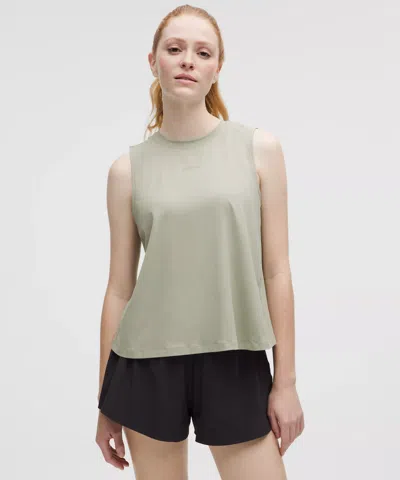 LULULEMON PACE CRUSH CROSS-BACK GRAPHIC TANK TOP