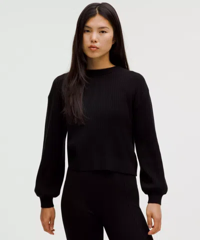 LULULEMON REVERSIBLE CROSSOVER SWEATER