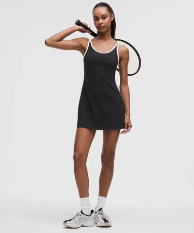 LULULEMON SCOOP-NECK CUTOUT TENNIS DRESS