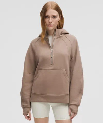 LULULEMON SCUBA OVERSIZED HALF-ZIP HOODIE LONG