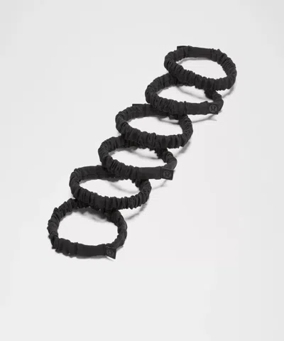 LULULEMON SKINNY SCRUNCHIES 6 PACK