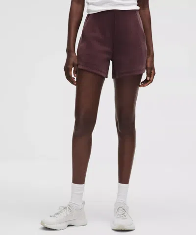 LULULEMON SOFTSTREME KICK-FLARE MID-RISE SHORT 4"