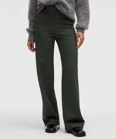 LULULEMON STRETCH KNIT STRAIGHT-LEG PULL-ON PANTS