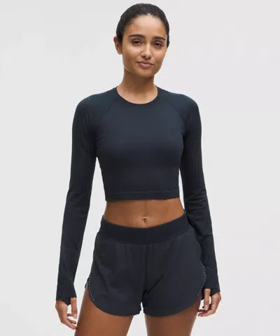 LULULEMON SWIFTLY TECH CROPPED LONG-SLEEVE SHIRT 2.0