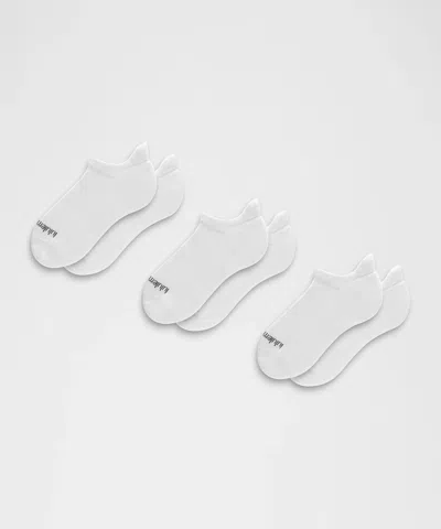 LULULEMON UNISEX DAILY ESSENTIAL TAB SOCKS 3 PACK