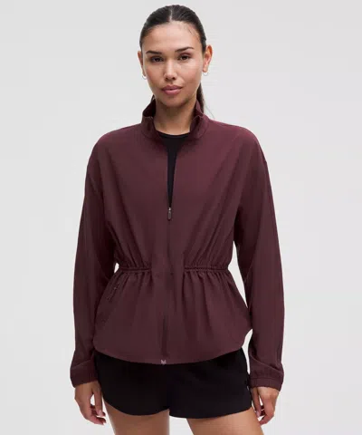 LULULEMON UV-PROTECTIVE CINCH-WAIST RUNNING JACKET