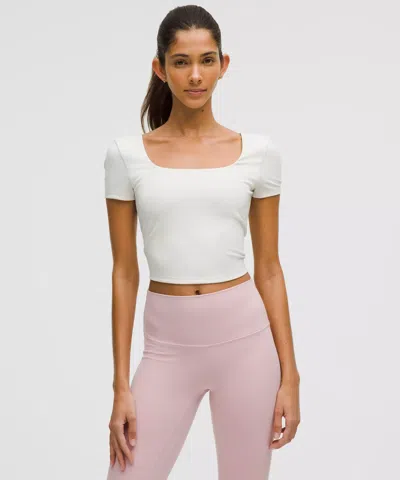 LULULEMON WUNDER UNDER SMOOTHCOVER SQUARE-NECK T-SHIRT