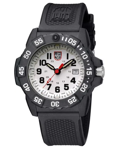 LUMINOX LUMINOX 3500 WHITE DIAL NAVY SEAL SERIES RUBBER STRAP MEN'S WATCH XS.3507