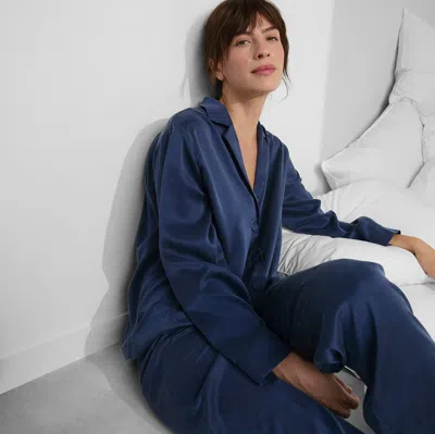 LUNYA WASHABLE SILK LONG SLEEVE PANT SET