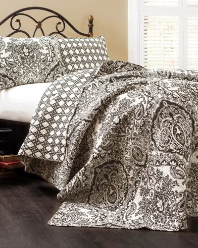 LUSH DECOR LUSH DECOR AUBREE QUILT 3PC SET