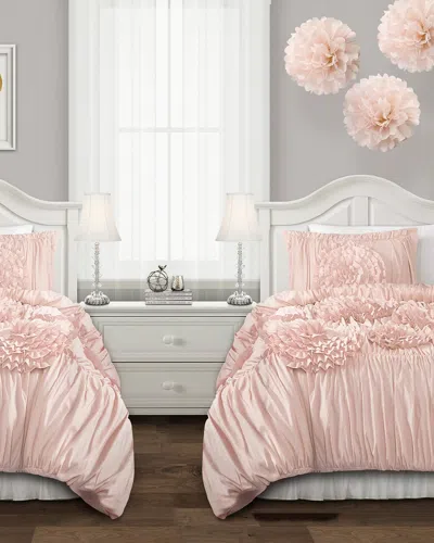 LUSH DECOR LUSH DECOR FASHIONS 2PC SERENA TWIN XL COMFORTER SET