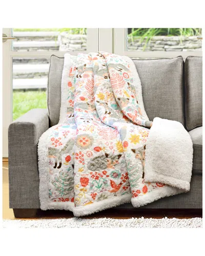 LUSH DECOR LUSH DECOR PIXIE FOX THROW SHERPA