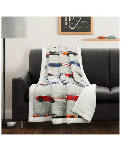 LUSH DECOR LUSH DECOR RACE CARS THROW