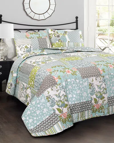 LUSH DECOR LUSH DECOR ROESSER QUILT SET
