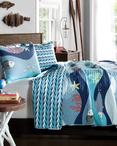 LUSH DECOR LUSH DECOR SEALIFE QUILT SET