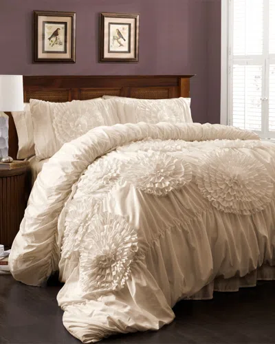 LUSH DECOR LUSH DECOR SERENA 3PC COMFORTER SET
