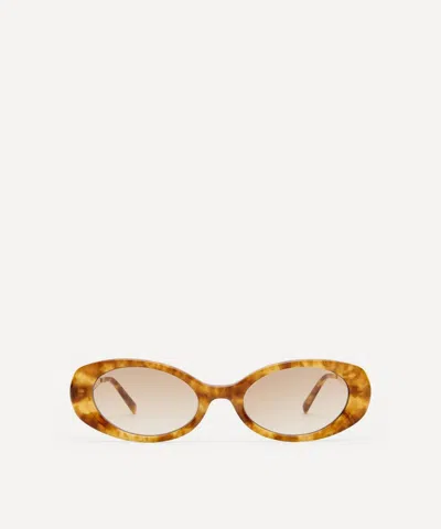 LUV LOU LUV LOU WOMEN'S HONEY OVAL SUNGLASSES