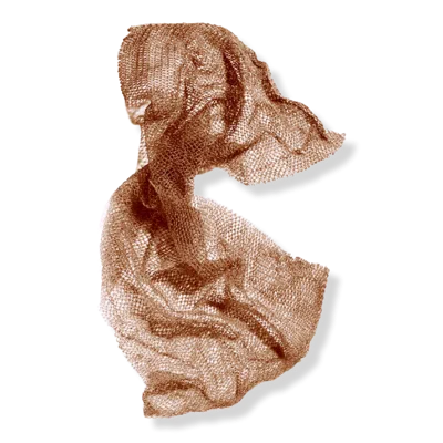 LUV SCRUB MESH BODY EXFOLIATOR - AU NATUREL