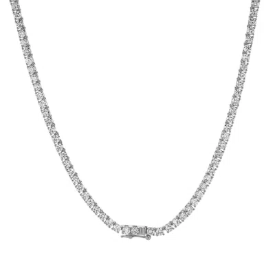 LUVMYJEWELRY ZENO 10K GOLD LAB GROWN DIAMOND TENNIS CHAIN - 2.6MM