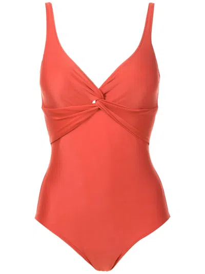 LYGIA & NANNY ADRIANA LISO TWIST-DETAIL SWIMSUIT