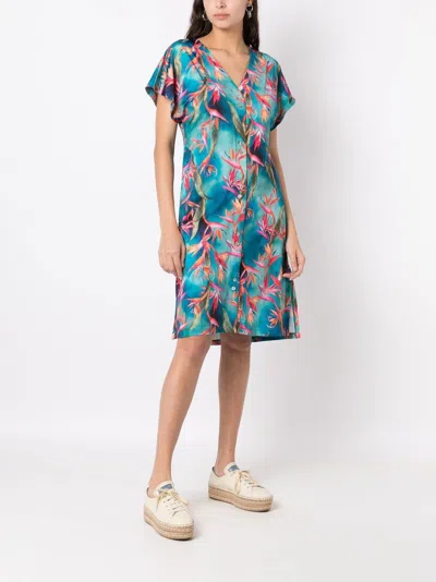 LYGIA & NANNY ARTEMIS V-NECK DRESS