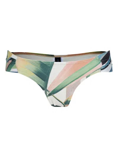 LYGIA & NANNY GRAPHIC-PRINT BIKINI BOTTOMS