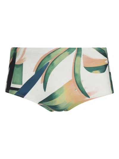 LYGIA & NANNY GRAPHIC-PRINT SWIMMING TRUNKS