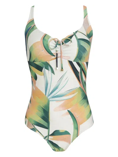 LYGIA & NANNY GRAPHIC-PRINT SWIMSUIT