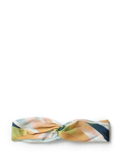 LYGIA & NANNY GRAPHIC-PRINT TWISTED HEADBAND