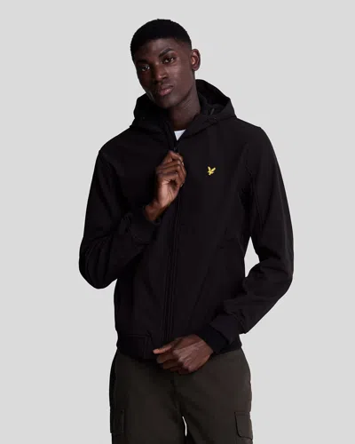 LYLE-AND-SCOTT-1874 JACKETS AND JACKETS MAN LYLE AND SCOTT 1874 JK2110V FLEECE SOFTSHELL Z865 JET BLACK