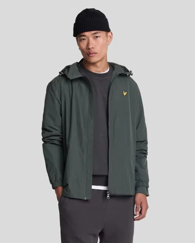 LYLE-AND-SCOTT-1874 JACKETS AND JACKETS MAN LYLE AND SCOTT 1874 JK464V ZIP THROUGHT JKT W635 GUNMETAL