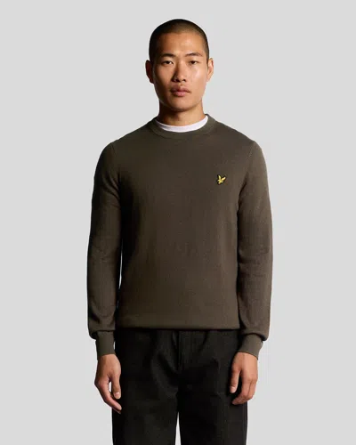 LYLE-AND-SCOTT-1874 SHIRTS MAN LYLE AND SCOTT 1874 KN2110V MERINO CREW X863 EXPRESS