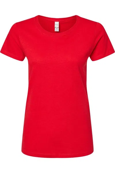 M & O WOMEN´S GOLD SOFT TOUCH T-SHIRT