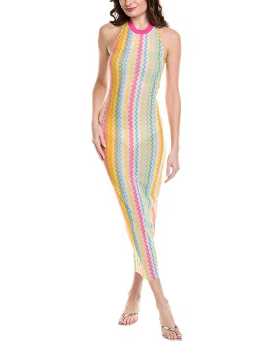 M MISSONI MISSONI HALTER TOP MIDI DRESS