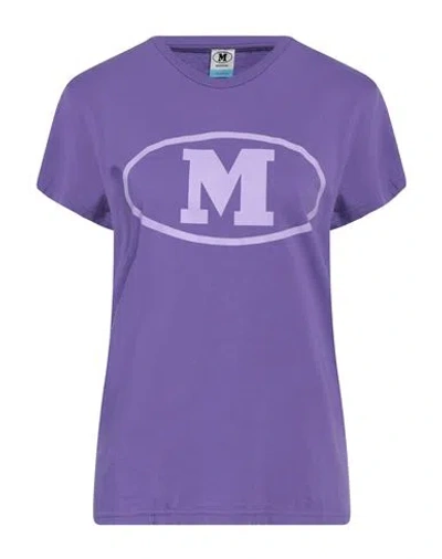 M MISSONI M MISSONI WOMAN T-SHIRT PURPLE SIZE S COTTON