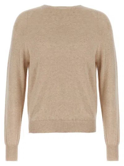 MA'RY'YA MEN BEIGE CASHMERE COTTON SWEATER, L LUXURY SWEATERS & KNITWEAR FOR MEN DARVEYS