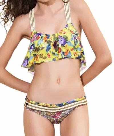 MAAJI DERBYLISCIOUS TOP IN YELLOW