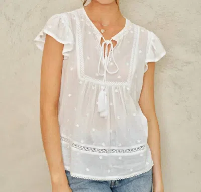 MABE NAVI TOP IN WHITE
