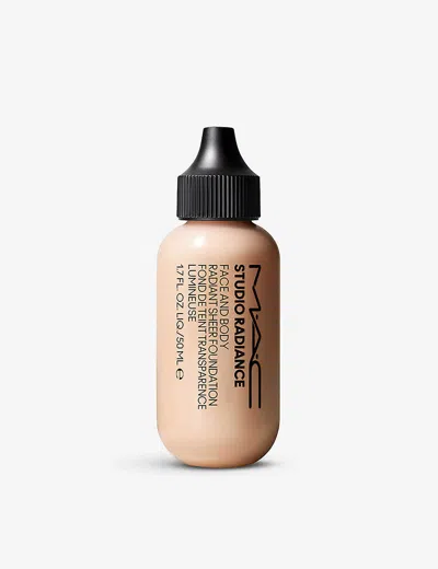 MAC AC W0 STUDIO RADIANCE FACE AND BODY RADIANT SHEER FOUNDATION 50ML