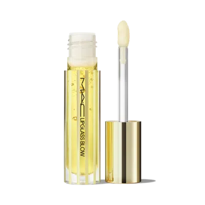 MAC COSMETICS MAC LIPGLASS BLOW PLUMPING OIL IN GINGER ZINGER