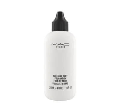 MAC COSMETICS UK STUDIO FACE AND BODY LIGHTWEIGHT FOUNDATION IN WHITE, SIZE: 120ML