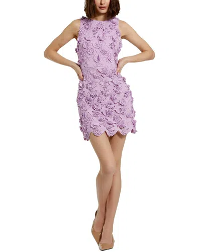 MAC DUGGAL MAC DUGGAL FLORAL LACE FITTED MINI DRESS