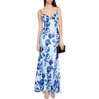 MAC DUGGAL MAC DUGGAL FLORAL PRINT CAMI SLIP GOWN