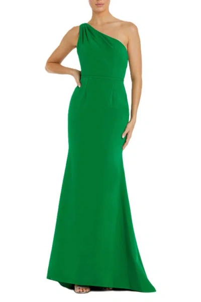 MAC DUGGAL MAC DUGGAL ONE SHOULDER JERSEY MERMAID GOWN