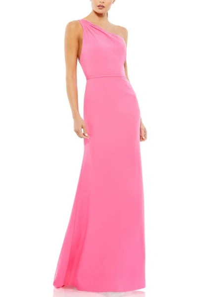 MAC DUGGAL MAC DUGGAL ONE SHOULDER JERSEY MERMAID GOWN