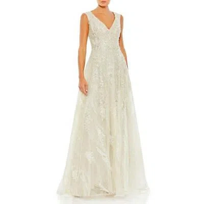 MAC DUGGAL MAC DUGGAL WOMENS EMBELLISHED LONG FORMAL EVENING DRESS GOWN BHFO 8095