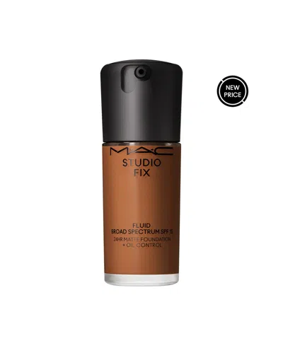 MAC STUDIO FIX FLUID SPF 15 24HR MATTE FOUNDATION + OIL CONTROL, 1 OZ.