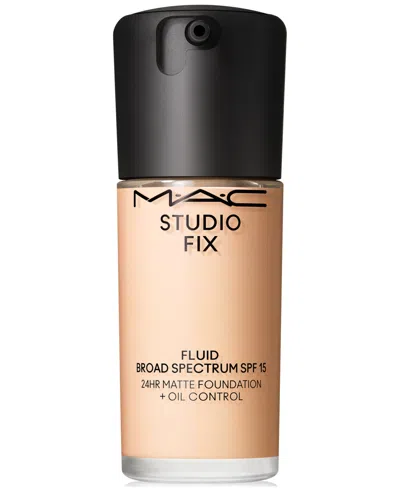 MAC STUDIO FIX FLUID SPF 15 24HR MATTE FOUNDATION + OIL CONTROL, 1 OZ.